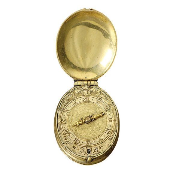 Rare English single-handed puritan pendant watch Circa 1640-1740 Rare English single-handed puritan pendant watch Circa 1640-1740