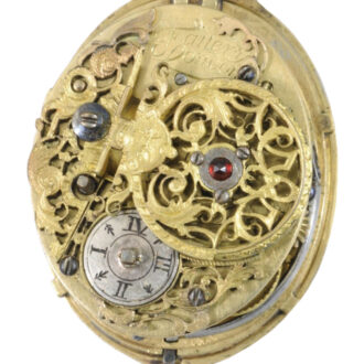 Rare English single-handed puritan pendant watch Circa 1640-1740 Rare English single-handed puritan pendant watch Circa 1640-1740