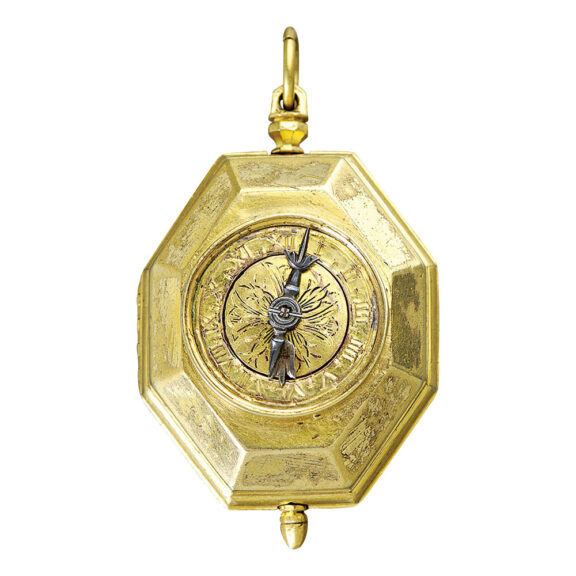 English pre-balance spring pendant watch with alarm Circa 1590