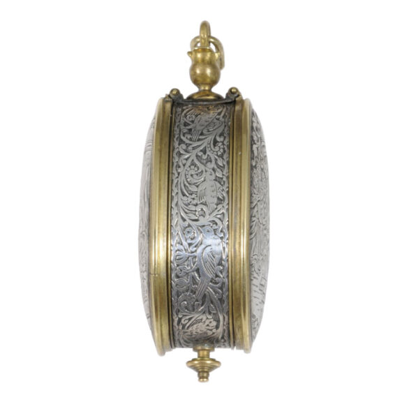 Extremely rare French pendant watch with biblical scenes Circa 1630 Extremely rare French pendant watch with biblical scenes Circa 1630