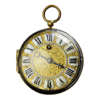 French silver quarter repeating verge oignon watch Circa 1700