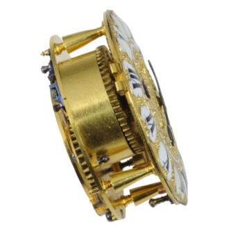 French silver quarter repeating verge oignon watch Circa 1700