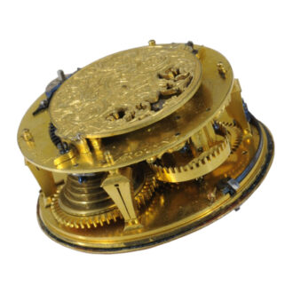 French fire gilded verge oignon pocket watch Circa 1700