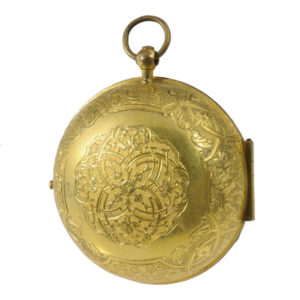 French fire gilded verge oignon pocket watch Circa 1700