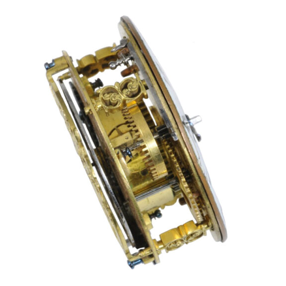 Early French gilt verge oignon watch without fusee Circa 1690 Early French gilt verge oignon watch without fusee Circa 1690
