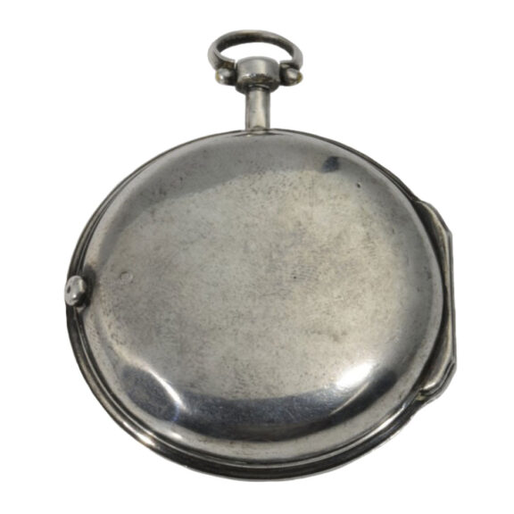 Rare German silver pair-cased verge pocket watch Circa 1790 Rare German silver pair-cased verge pocket watch Circa 1790