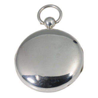 German silver open faced cylinder pocket watch Circa 1800