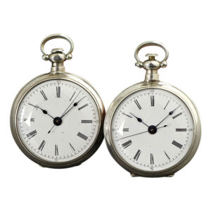 Swiss pair of watches made for the Chinese market Circa 1840