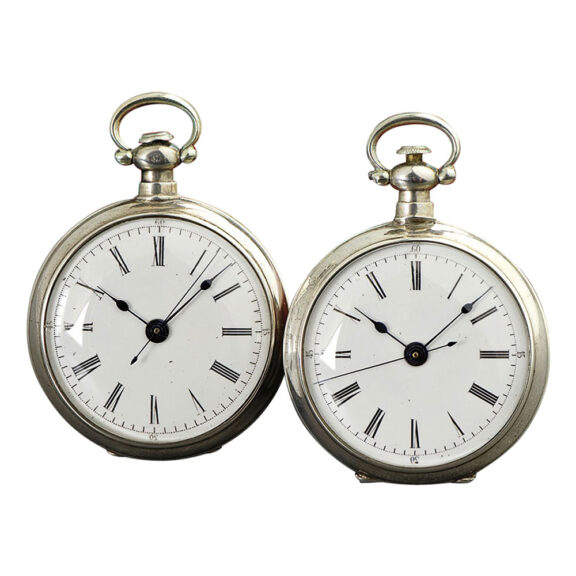 Swiss pair of watches made for the Chinese market Circa 1840