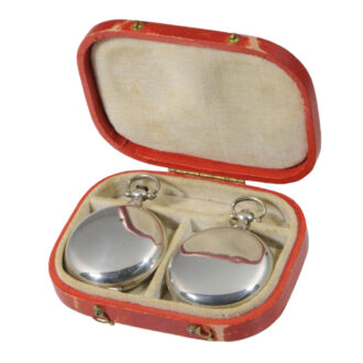 Swiss pair of watches made for the Chinese market Circa 1840