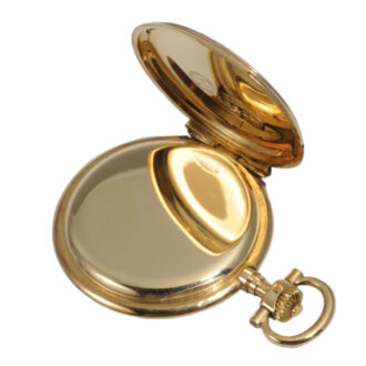 Small German rose gold hunting cased lever watch Circa 1917