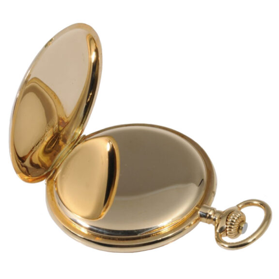 German 14K gold hunting cased lever pocket watch Circa 1923 German 14K gold hunting cased lever pocket watch Circa 1923