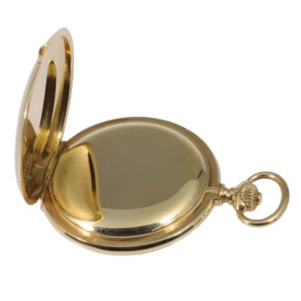 Large German rose gold hunting cased lever watch Circa 1915