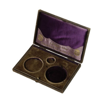 Thin German rose gold hunting cased lever watch Circa 1905 Thin German rose gold hunting cased lever watch Circa 1905