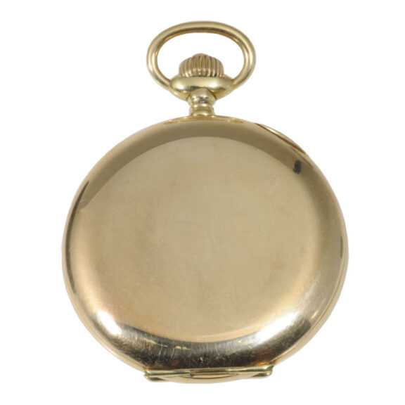German 14K gold hunting cased lever pocket watch Circa 1925 German 14K gold hunting cased lever pocket watch Circa 1925