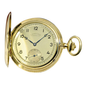 German gold hunting cased quality 1A lever watch Circa 1940