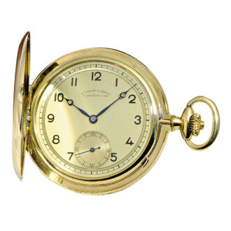 German gold hunting cased quality 1A lever watch Circa 1940