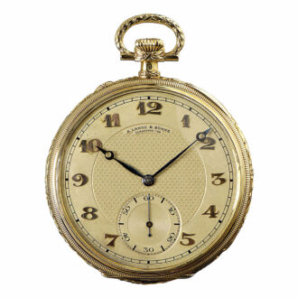 German 18K gold quality 1A lever pocket watch Circa 1923