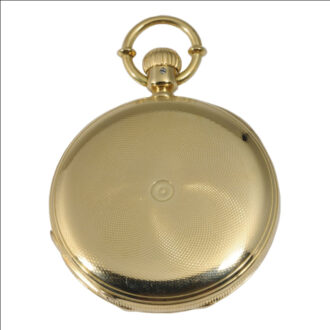 Early German 18K gold hunting cased quality 1A watch Circa 1868