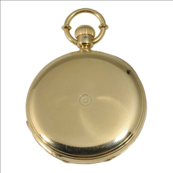 Early German 18K gold hunting cased quality 1A watch Circa 1868 Early German 18K gold hunting cased quality 1A watch Circa 1868