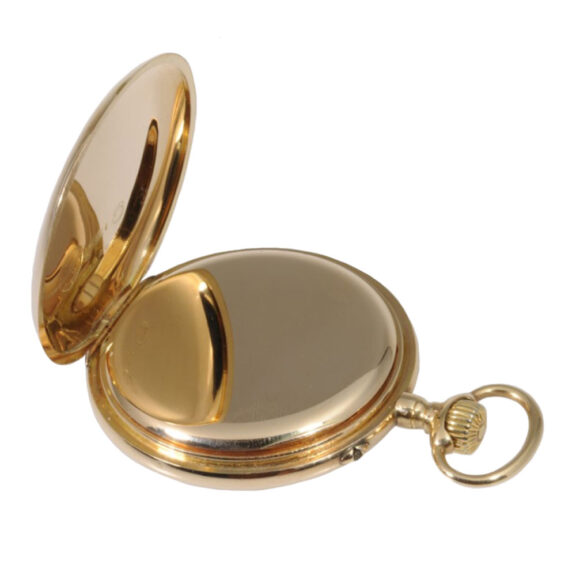 German 14 carat open faced lever pocket watch Circa 1905 German 14 carat open faced lever pocket watch Circa 1905