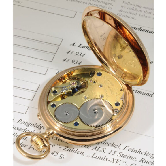 German rose gold quality 1A lever chronometer watch Circa 1909 German rose gold quality 1A lever chronometer watch Circa 1909
