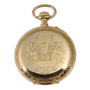 German rose gold quality 1A lever chronometer watch Circa 1909