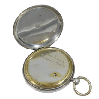 Early German silver watch with pin-pallet escapement Circa 1848 Early German silver watch with pin-pallet escapement Circa 1848