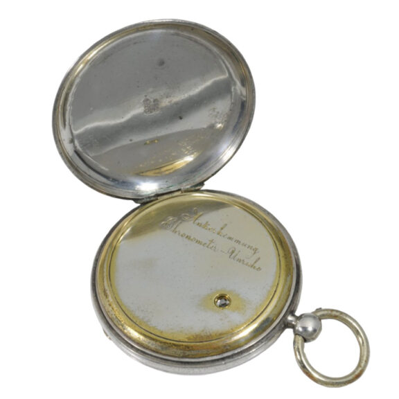 Early German silver watch with pin-pallet escapement Circa 1848 Early German silver watch with pin-pallet escapement Circa 1848
