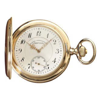 Large German 14K rose gold hunting cased lever Circa 1903