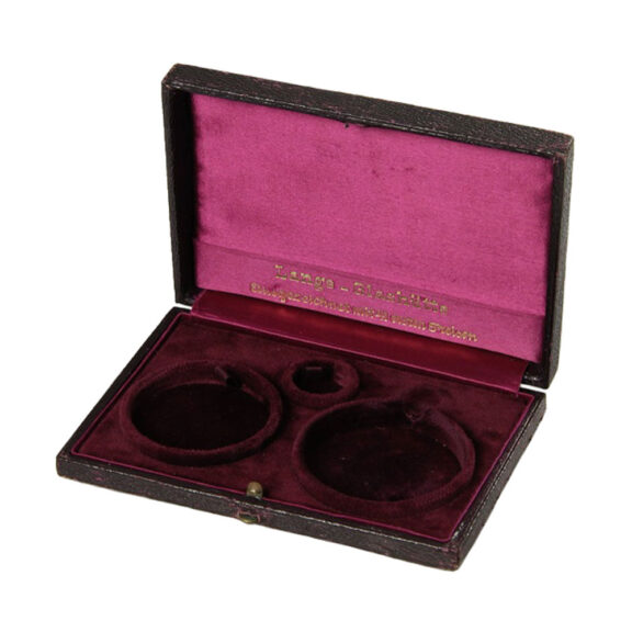 Large German 14K rose gold hunting cased lever Circa 1903 Large German 14K rose gold hunting cased lever Circa 1903