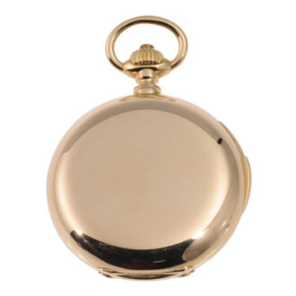 German 18K rose gold repeating quality 1A lever watch Circa 1892