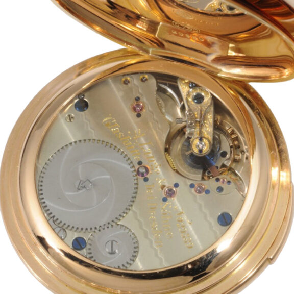 German 18K rose gold repeating quality 1A lever watch Circa 1892 German 18K rose gold repeating quality 1A lever watch Circa 1892