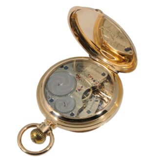 German rose gold lever made for the American market Circa 1880
