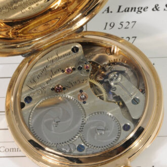 German rose gold lever made for the American market Circa 1880