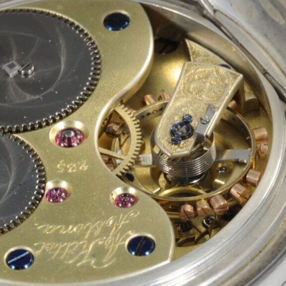 German silver deck chronometer with 54h power reserve Circa 1890 German silver deck chronometer with 54h power reserve Circa 1890