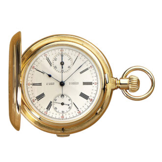 German gold hunting cased presentation watch Circa 1903