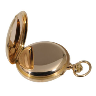 German rose gold lever watch with seconde morte Circa 1890