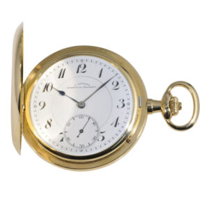 German 14K gold hunting cased lever pocket watch Circa 1925