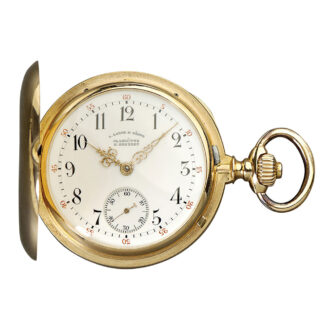 German 18K rose gold quality 1A lever watch Circa 1892