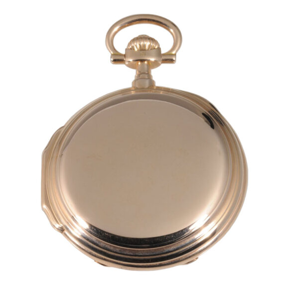 German 14K gold hunting cased lever pocket watch Circa 1905 German 14K gold hunting cased lever pocket watch Circa 1905