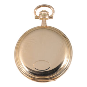 German 14 Carat rose gold hunting cased lever watch Circa 1910