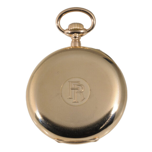 German 14K rose gold open faced lever watch Circa 1907 German 14K rose gold open faced lever watch Circa 1907