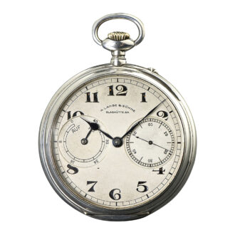 Extremely rare German deck watch with power reserve Circa 1932
