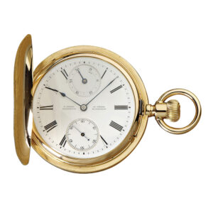 Heavy German rose gold lever with 30h power reserve Circa 1879