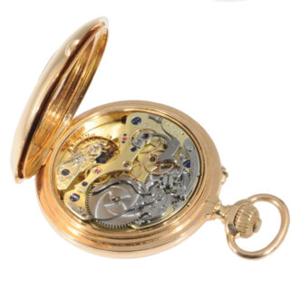 German chronograph with 30-minute counter Circa 1898 German chronograph with 30-minute counter Circa 1898
