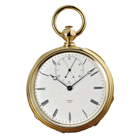 French split-seconds chronograph lever chronometer Circa 1850 French split-seconds chronograph lever chronometer Circa 1850