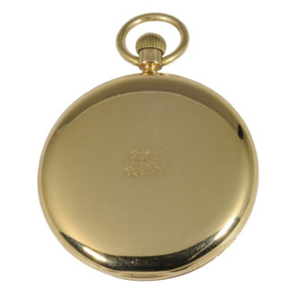English 18K gold hunting cased lever pocket watch Circa 1854