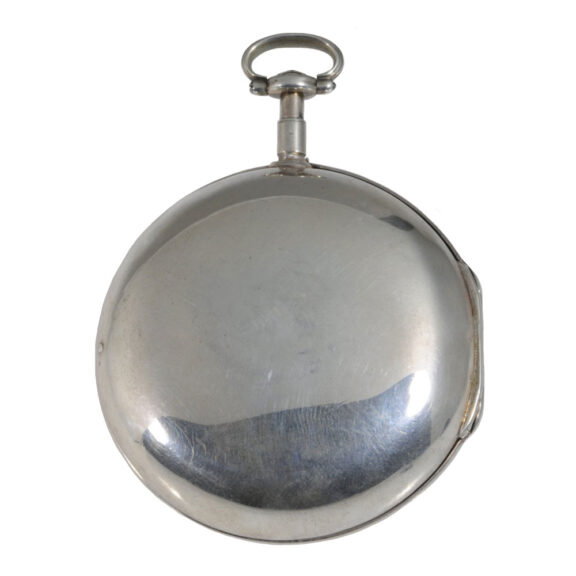Important English silver chronometer pocket watch Circa 1789 Important English silver chronometer pocket watch Circa 1789