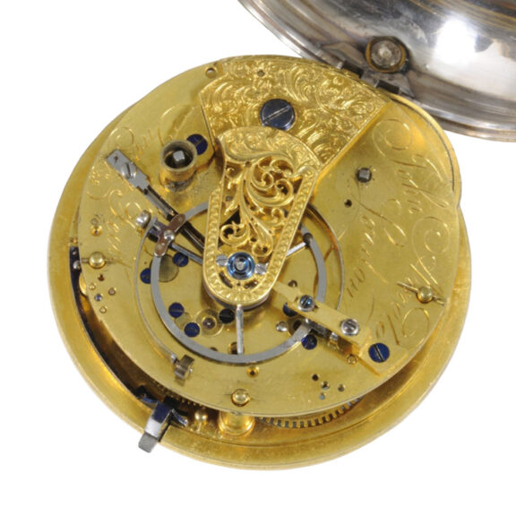 Important and early English silver pocket chronometer Circa 1778 Important and early English silver pocket chronometer Circa 1778